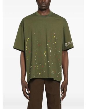 MASTERMIND WORLD T-Shirt À Effet Usé - Vert