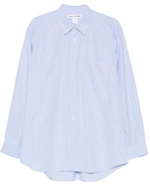 Comme des Garçons Striped Shirt - White