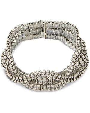 Isabel Marant Bracelet Cara Serti De Cristaux - Metallic