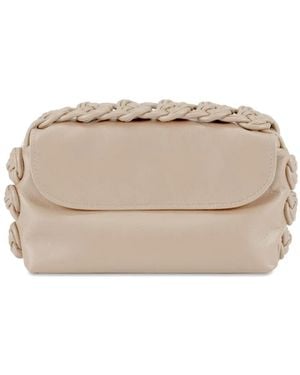 Shanghai Tang Rose Knot Clutch Bag - Natural