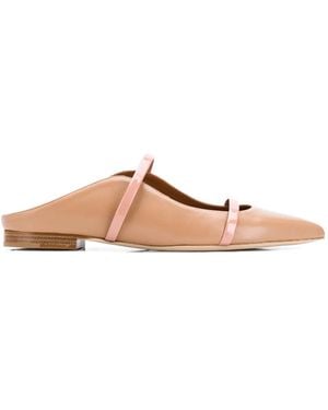 Malone Souliers Maureen Flat Pump - Brown