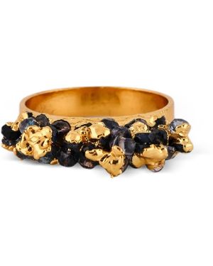 FENOMENA Sapphire Chunk Ring - Metallic