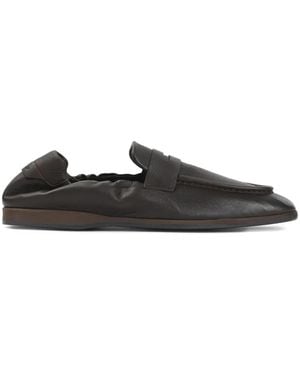 Brioni Penny Strap Loafers - Black