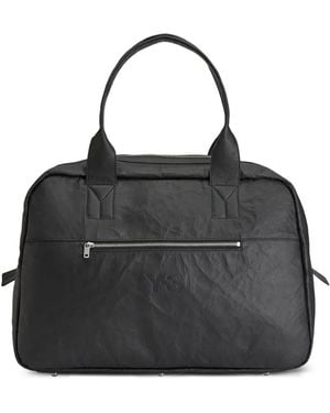 Y-3 Logo-Detail Tote Bag - Black