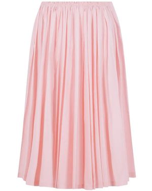 Ter Et Bantine Falda Midi Soleil - Rosa