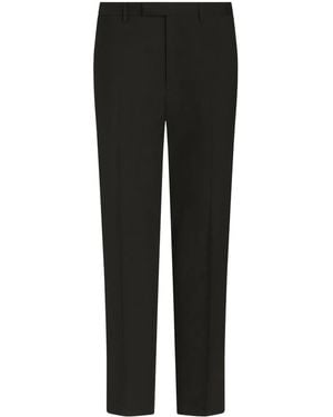 Etro Pressed-Crease Tailored Trousers - Black