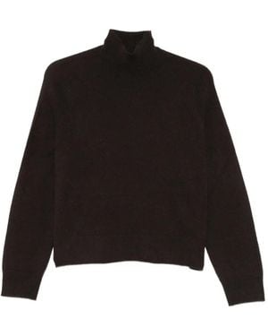 DRYKORN Turtleneck Cashmere Sweater - Black