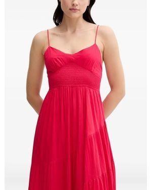 INTROPIA April Smocked Tiered Maxi Dress