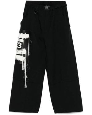 Y-3 Trousers - Black