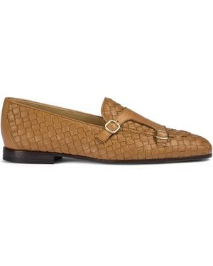 Doucal's Double-Buckle Loafers - Brown