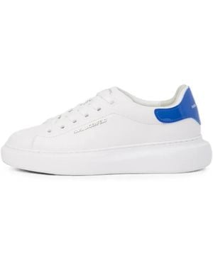 KARL LAGERFELD Baskets Kore En Cuir - White