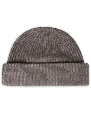 Altea Ribbed Beanie - Grey