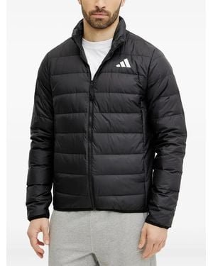 adidas Logo-Print Jacket - Black