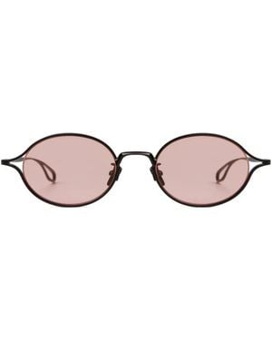 Projekt Produkt Oval-Frame Sunglasses - Pink