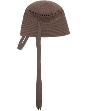 Goen.J Adjustable Bucket Hat - Brown