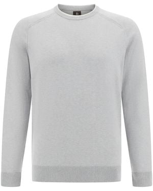 BOGGI Crew-Neck Sweater - Gray