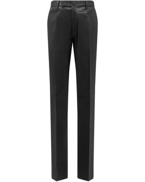 Germano 1952 Berlin Fit Pleated Trousers - Black