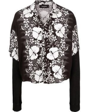 DSquared² Bowling Drop Shirt Black/white