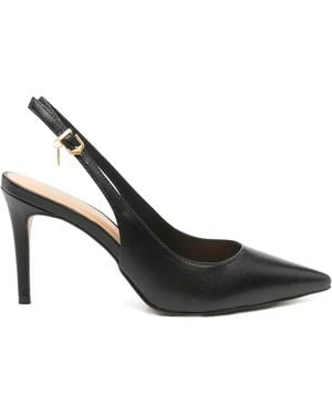 Carrano Point-Toe Slingback Pumps - Black