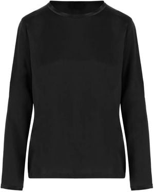 F.it Jersey Con Cuello Redondo - Negro