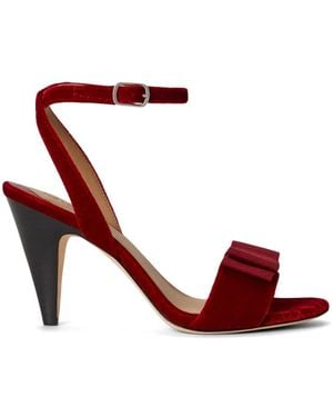 Ralph Lauren Gracy Sandalen Mit Schleifendetail - Rot