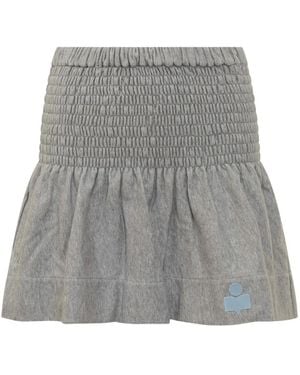 Isabel Marant Pacifica Mini Skirt - Grey