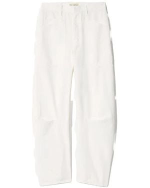 Nili Lotan Shon Paneled Jeans - White