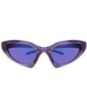 Balenciaga Runner Cat Sunglasses - Blue