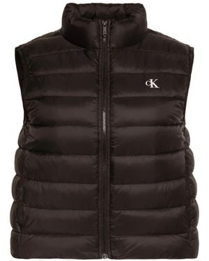 Calvin Klein Quilted Gilet - Black