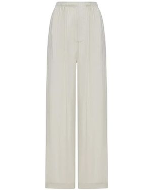 Balenciaga キュプラパンツ - ホワイト