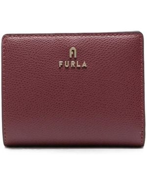 Furla Logo-Plaque Wallet - Purple