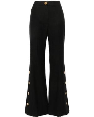Patou Tweed Trousers - Black