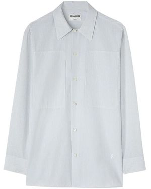Jil Sander Striped Shirt - White