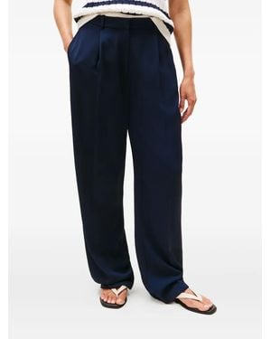 Tommy Hilfiger Pantaloni Plissé - Blu