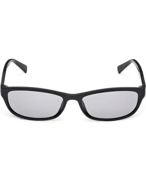 Guess Rectangle Metal Sunglasses - Black