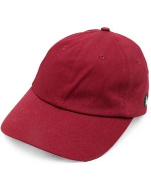 Lanvin Logo-Patch Baseball Cap - Red