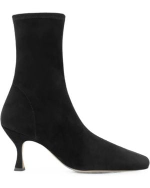 STUDIO AMELIA Rogue Stiefel Mit Eckiger Kappe - Schwarz