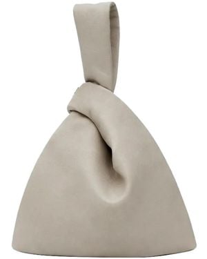 Nanushka Mini Jen Clutch Bag - Natural