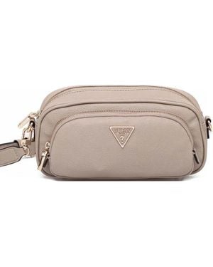 Guess Zip-Fastening Cross-Body Bag - Grey