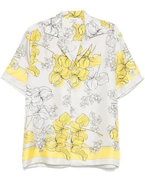 P.A.R.O.S.H. Silk Shirt - Yellow