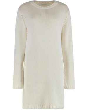 SABLYN Libby Knitted Dress - White