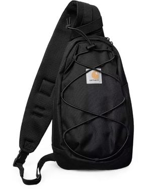 Carhartt Kyle Logo-Patch Backpack - Black