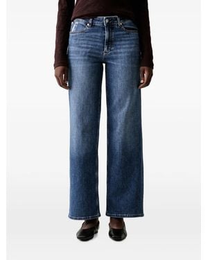 Marc O' Polo Tomke Wide-Leg Jeans - Blue