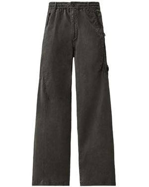 C.P. Company Micro-Reps No Side Seams Trousers - Black