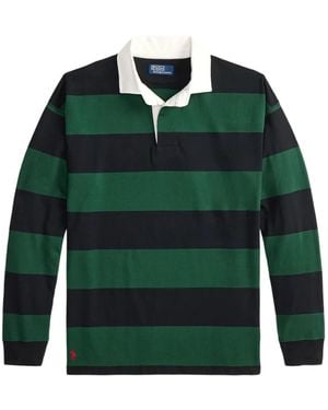 Polo Ralph Lauren Striped Rugby Shirt - Green