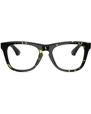 Burberry Brille Mit Eckigem Gestell - Schwarz