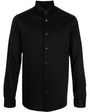 Emporio Armani Cotton Shirt - Black
