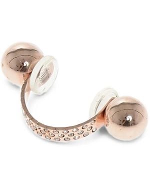 DSquared² Rhinestone-Embellished Septum Piercing - Pink