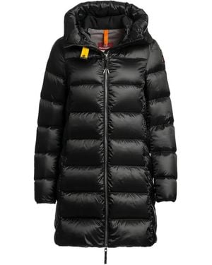 Parajumpers Marion Quilted Hooded Jacket - Black