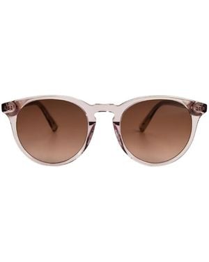 Messyweekend Gafas Depp Con Montura Redonda - Marrón